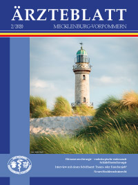 Titelbild der Ausgabe Feb 2020 des Ärzteblattes Mecklenburg-Vorpommern
