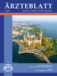 Titelbild der Ausgabe Mrz 2020 des Ärzteblattes Mecklenburg-Vorpommern