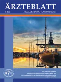 Titelbild der Ausgabe Jun 2020 des Ärzteblattes Mecklenburg-Vorpommern
